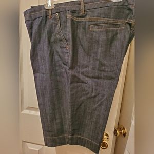Ladies denim shorts - Bermuda style  NWT size 18